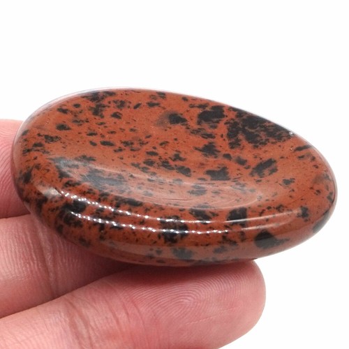 Piedra ovalada de preocupación pulgar cristal curativo bolsillo palma chakra meditación Reiki - Imagen 48 de 90