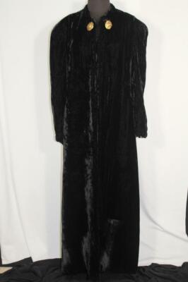 long black evening coat