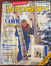 Creating Keepsakes Magazine - Jan/Feb 1999 - Vintage  NLA - NEW 