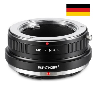K&F Concept Adapter Minolta MD Objektiv auf Nikon Z Mount Kamera MD-NIK Z