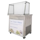 Ice Cream Maker Frozen Yogurt Roll Machine Fried Ice Cream 6 Buckets Commercial