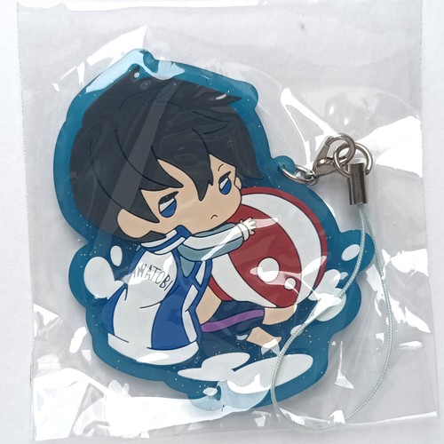Free Iwatobi Swim Club Rubber Keychain HARUKA MAKOTO RIN NAGISA Oasis Vacation - Picture 6 of 11