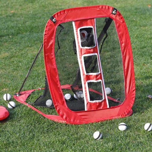 Rete compatta pop-up da golf chipping putting rete da golf pratica patio gioco con borsa - Foto 9 di 24