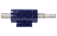40mm Zapfwelle ROBUST in Rohrlager Welle für Drillkegel +Traktor + Motorantrieb