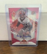 Greg Newsome II 2021 Phoenix Football Pink Auto #55/99 RC
