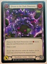 Flesh And Blood Arcane Rising Drawn to the Dark Dimension Blue ARC099 Unlimited