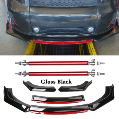 For Scion tc xb Front Bumper Lip Body Kit Splitter Spoiler Gloss Black E++