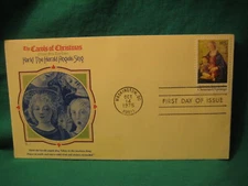 First Day of Issue-Fleetwood Cachet-1975 (10c) Madonna & Child-Scott# 1579