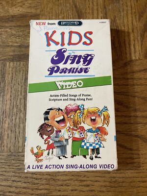 (未使用･未開封品)Saint 3: Reluctant Revolution &amp; Helpful Praise [VHS] VHSB Kids Sing Praise Volume 3 III Live Action Sing-along Gospel