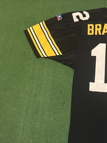 Terry Bradshaw Pittsburgh Steelers Talla 48 Russell Athletic Pro Line NFL Jersey - Imagen 10 de 19