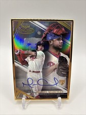 Rafael MARCHAN 2021 Topps Gold Label Rookie Gold Frame On-Card AUTO. rookie card picture