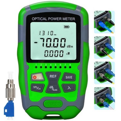 Dry Cell A-M70 OPM Portable Fiber Optic Power Meter Integrated Machine 15 FC/...