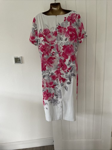 Jacques vert dress size 16 Pink Grey Mother Of The Bride Evening Wedding Party - Picture 9 of 12