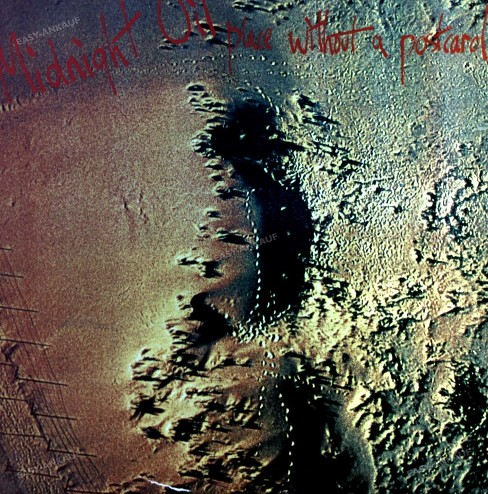 Midnight Oil - Place Without A Postcard Europe LP 1981 (VG+) ' - Photo 1/1
