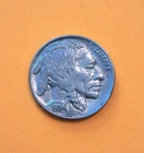 1934 Buffalo Nickel US Coin - Philadelphia Mint - AU 1934