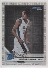 2019-20 Panini Donruss Rated Rookie Infinite Nic Claxton Nicolas #229 7m3