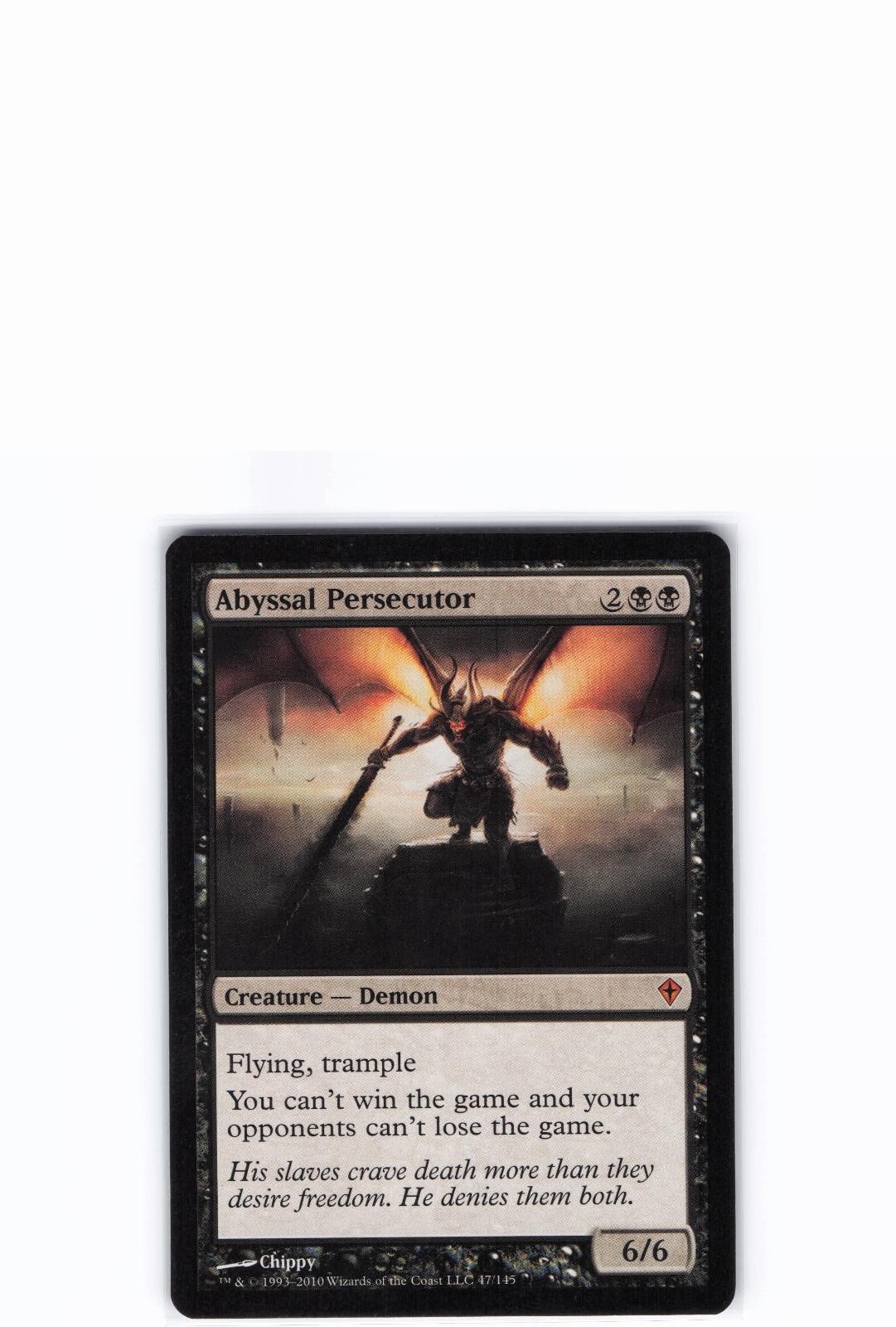 ABYSSAL PERSECUTOR 47 MYTHIC MAGIC: THE GATHERING