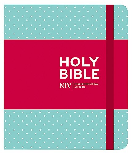 NIV Journalling Mint Polka Dot Cloth Bible by New Internation... - - Image 6
