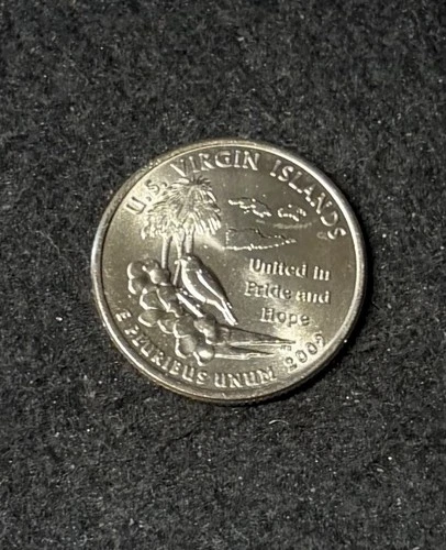2009-P DC and US Territories Quarters US Virgin Islands — photo from another recent sale