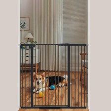 AiWMGL 40.55" Tall 1.37" Ultra Narrow Pet/Baby Gate for Doorway Safety