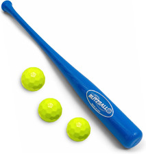 Starter Pack - Includes (3) Official Brand Balls & (1) Power Bat - Made in USA
