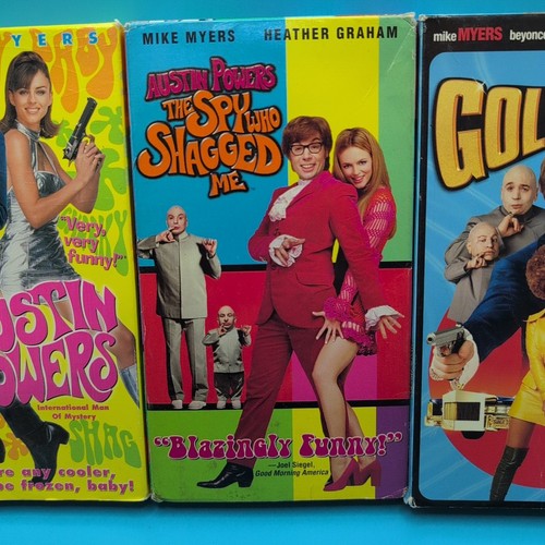Austin Powers Trilogy Vhs Set Pre-Owned Set - Picture 3 of 9