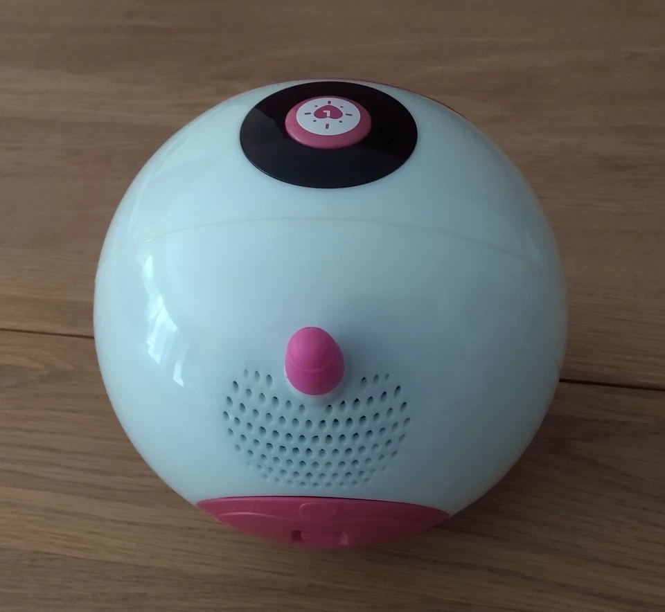 Vtech KidiMagic 2, interaktives Lernspielzeug, Licht, Wecker, weiß-rosa - Bild 4 von 4