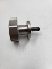 Stainless steel knob 1/4 - 20 thread 5/8" long 126672