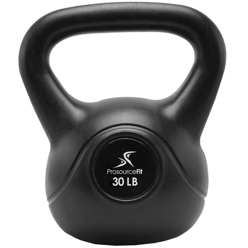 Vinyl Plastic Kettlebell from 10, 15, 20, 25, 30, and 35 lbs