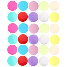 30 Pcs Calibration Gel Filters Colored Plastic Sheets Correction Film