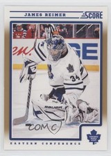 2012-13 Score Gold Rush James Reimer #439 nq3