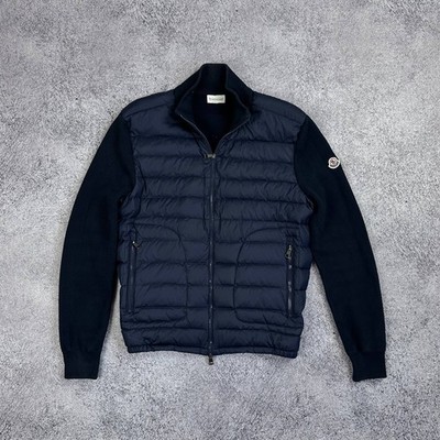 MONCLER MAGLIONE TRICOT CARDIGAN Knit Switching Down Jacket E20919412700 94666 M