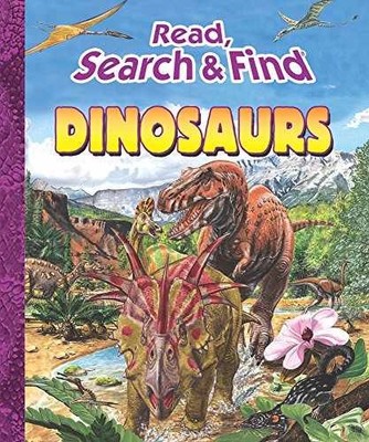 Read, Search & Find  Dinosaurs - Hardcover, by Kidsbooks - Very Good