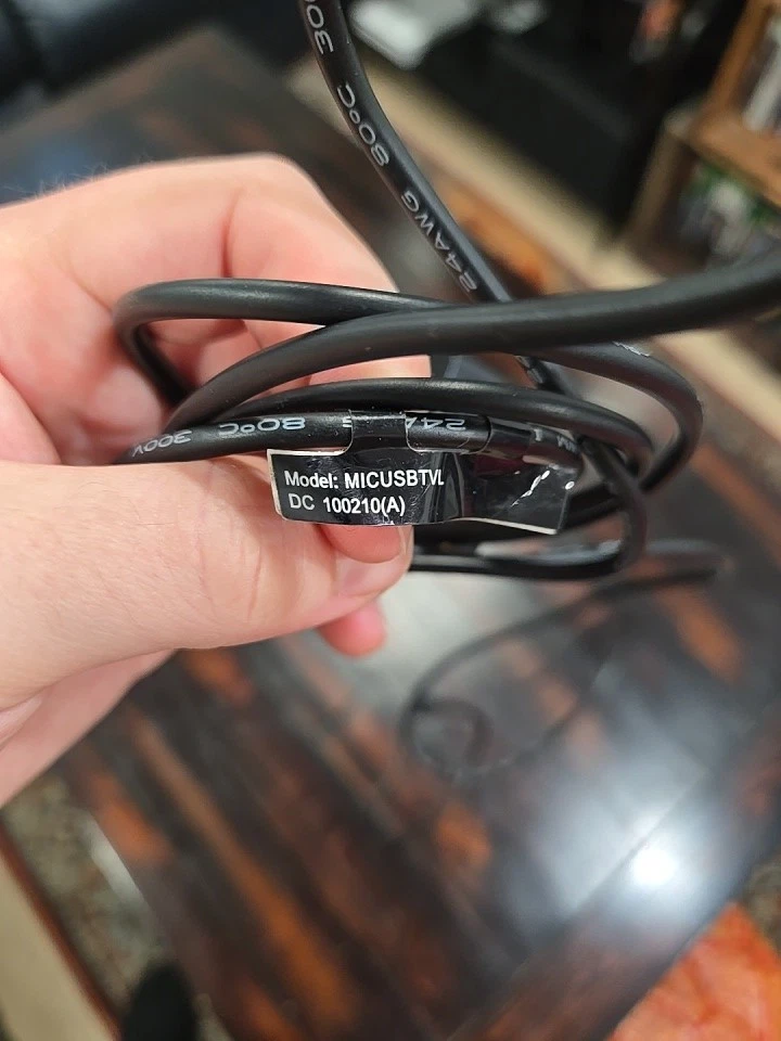 Verizon Wireless PW-1BGT 5V/0.8A Micro USB Cell Phone Wall Charger cord Black - Image 3 of 4