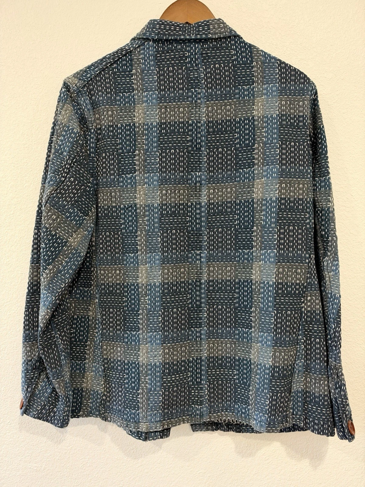 Studio Dartisan Noragi Sashiko Coveralls Version - product detail image 4