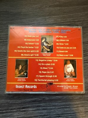 Nirvana Seattle Sound, Sounds Great CD Very Rare Live Nevermind