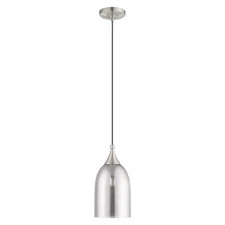 Livex Lighting - Art Glass - 1 Light Mini Pendant in Coastal Style - 6.25 Inches