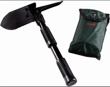 Coleman Folding Shovel Pick Camping Survival Tool w/ Pouch New 076501901177