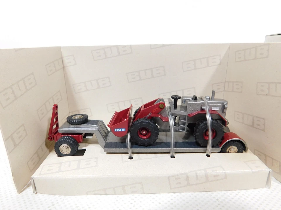 Bub H0 1:87 07501 Rimorchio Pala Caricatrice Fiera Del Giocattolo 2006 Mint # - Immagine 2 di 4