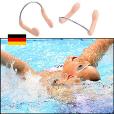 3 Stück Nasenklamme Schwimmen Nasenclip Wass...