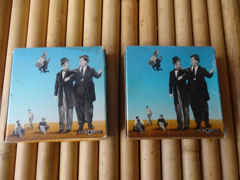 x2 ancien film Super 8 / NON Testé / CHARLOT Charlie Chaplin Invincible & Hôtel - Photo 4/4