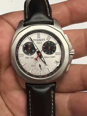 Tissot PRC 100 Chronograph IIHF 2009 Best Player Award Selten Herrenuhr