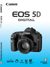 Canon EOS 5D Digital Camera User Owner Instruction Manual