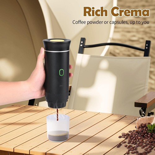 Tragbare Kaffeemaschine Kapsel Kaffeemaschine Espresso Maschine für Zuhause - Bild 5 von 12