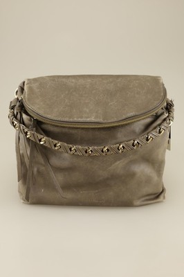 Coccinelle Handtasche Damen Umhängetasche Bag Damentasche Leder Grau #r9e18f3