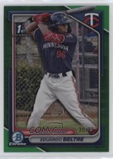 2024 Bowman Chrome Prospects Green Refractor 30/99 Eduardo Beltre #BCP-170 10no