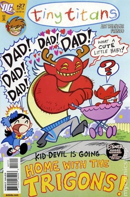Tiny Titans #27 VG+ 4.5 2010 Stock Image Low Grade