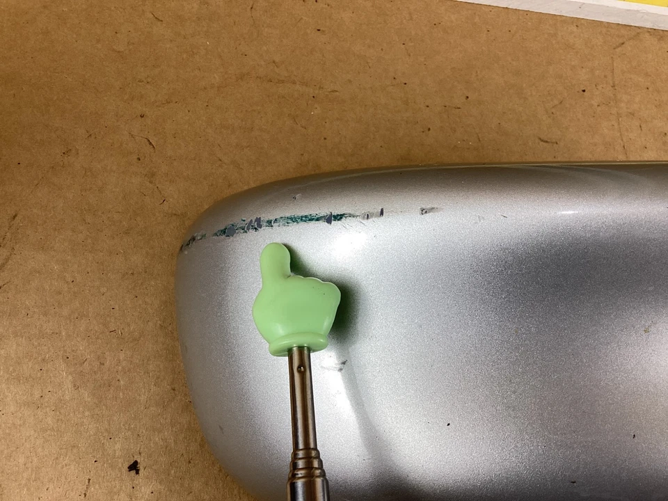 Conjunto de espejo retrovisor delantero izquierdo del conductor Pontiac Grand Prix 1997-2003 Foto 4 de 4