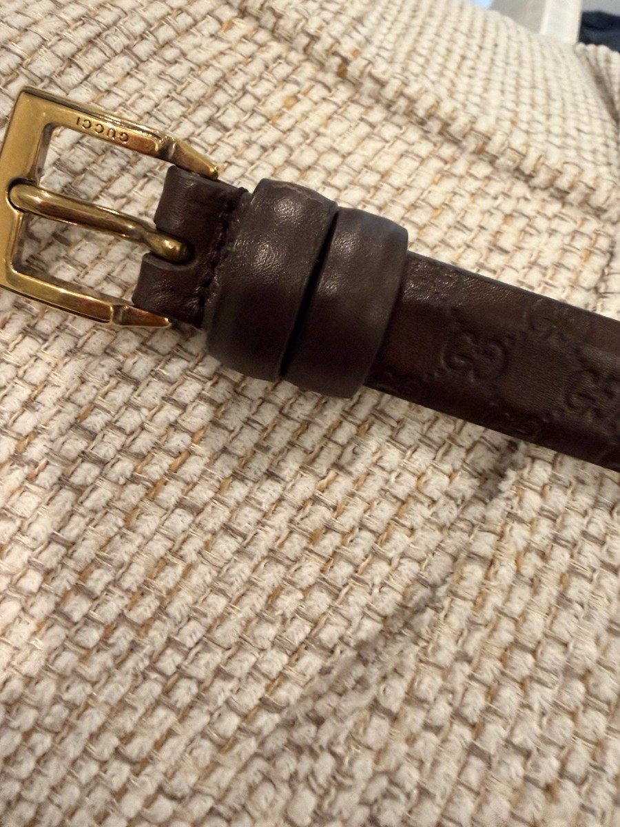Gucci Guccissima Belt