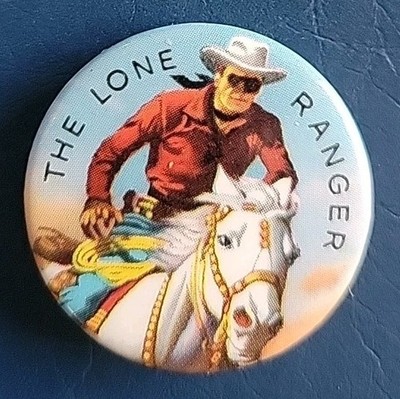 Lone Ranger Pinback VINTAGE 1950'S